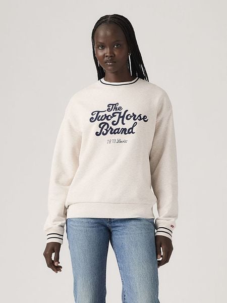 Levi's Bluza w kolorze kremowym rozmiar: M. Białe bluzy Levi's®, m, bez wzorów, z bawełny, bez kaptura. Za 134.95 zł.