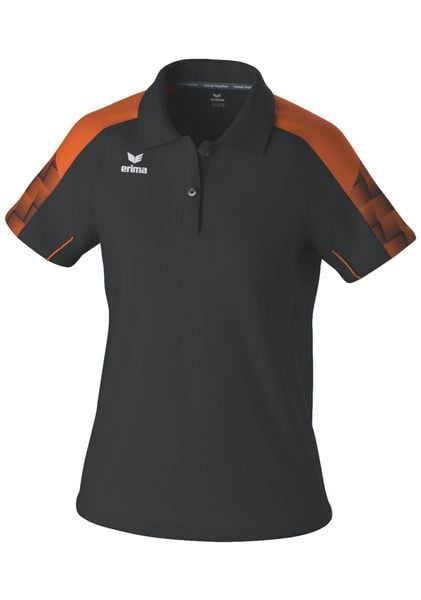 Damska koszulka polo Erima Evo Star. Szare koszulki polo Erima, bez wzorów, z materiału, bez kołnierzyka, bez ramiączek. Za 168.50 zł.