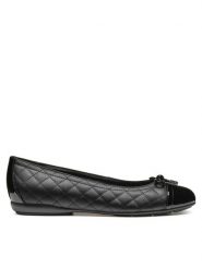 Geox Baleriny D Annytah D467NB 05402 C9999 Czarny. Czarne baleriny Geox, bez wzorów, ze skóry, bez obcasa. Za 449.99 zł.