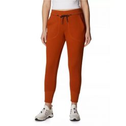 Spodnie turystyczne damskie Columbia Lodge Knit Jogger. Brązowe spodnie sportowe Columbia, xs, bez wzorów, trekkingowe. W wyprzedaży za 249.00 zł.