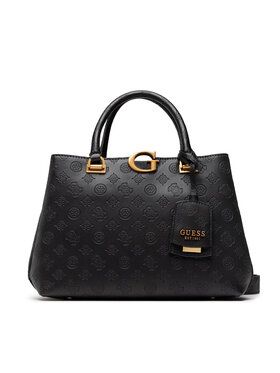 Torebka Guess. Czarne kopertówki Guess, z aplikacjami, bez dodatków. Za 679.99 zł.