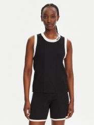 Liu Jo Sport Top TA5092 MS022 Czarny Regular Fit. Czarne swetry Liu Jo Sport, xs, bez wzorów, z syntetyku, bez ramiączek. Za 299.99 zł.