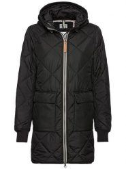 Camel Active Płaszcz pikowany w kolorze czarnym rozmiar: 40. Czarne płaszcze Camel Active, bez wzorów, bez kaptura. Za 344.54 zł.