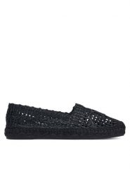 Weekend Max Mara Espadryle 2615521135670 Czarny. Czarne espadryle Weekend Max Mara, bez wzorów, bez obcasa, bez zapięcia. Za 1,209.00 zł.