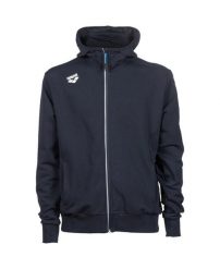 Bluza Arena Team Hooded Jacket Panel z kapturem. Niebieskie bluzy Arena, m, bez wzorów, z bawełny, z kapturem. Za 320.99 zł.
