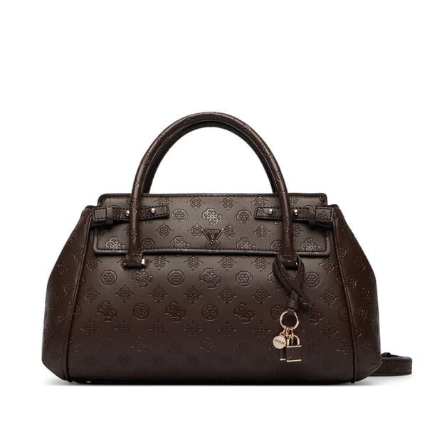 Torebka Guess. Brązowe torebki klasyczne Guess, z aplikacjami, bez dodatków. Za 634.99 zł.