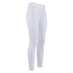 Damskie legginsy jeździeckie z pełną przyczepnością Imperial Riding Basic. Zielone legginsy IMPERIAL RIDING, s, bez wzorów, z podwyższonym stanem. Za 243.00 zł.
