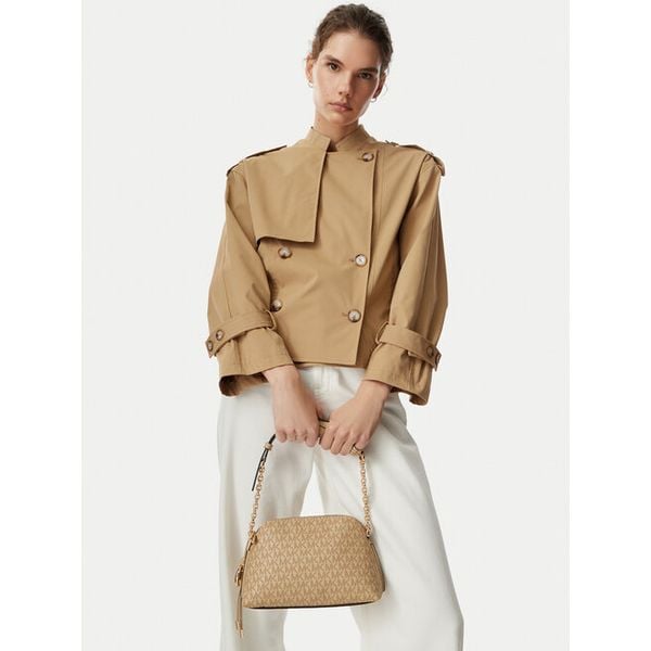 Torebka MICHAEL Michael Kors. Brązowe listonoszki MICHAEL Michael Kors, bez wzorów, bez dodatków. Za 819.99 zł.