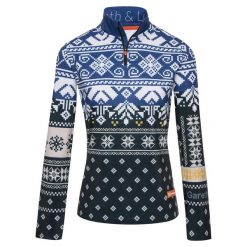 Bluza narciarska Damska Gareth & Lucas Ninety. Białe bluzy GARETH & LUCAS, na zimę, bez wzorów, z elastanu, bez kaptura. Za 229.99 zł.
