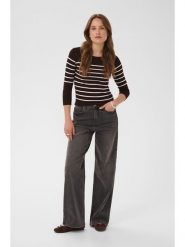Kaffe Sweter w kolorze brązowym rozmiar: XL. Brązowe swetry Kaffe, xl, bez wzorów, bez ramiączek. Za 129.95 zł.