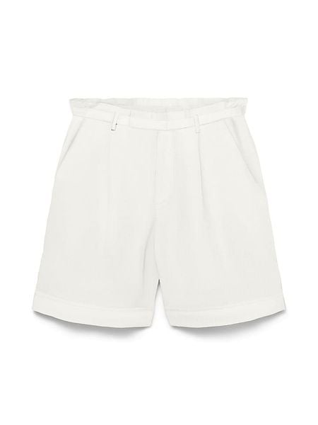 Vero Moda Szorty w kolorze białym rozmiar: XS. Białe szorty Vero Moda, bez wzorów, z podwyższonym stanem. Za 62.90 zł.