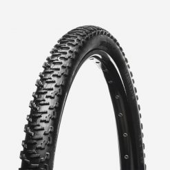 Opona rowerowa MTB Hutchinson Cameleon 27,5x2,0 sztywne stopki. Czarne skarpety HUTCHINSON, bez wzorów, z gumy. Za 69.99 zł.