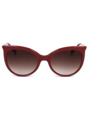 Longchamp Damskie okulary przeciwsłoneczne w kolorze brązowo-czerwonym rozmiar: 54. Brązowe okulary przeciwsłoneczne Longchamp, bez wzorów, z tworzywa sztucznego, wakacyjne. Za 301.64 zł.