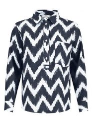 FYNCH-HATTON Lniana bluzka w kolorze granatowym rozmiar: 36. Niebieskie bluzki Fynch-Hatton, bez wzorów, ze lnu, bez kołnierzyka, bez ramiączek. Za 121.99 zł.