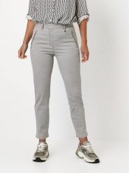 Relaxed by TONI Dżinsy - Slim fit - w kolorze szarym rozmiar: 40. Szare jeansy Relaxed by TONI, bez wzorów, z podwyższonym stanem. Za 162.49 zł.
