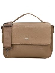 Charm Torebka "Mulberry street" w kolorze jasnobrązowym - 25,5 x 19 x 9 cm rozmiar: onesize. Brązowe torby na ramię Charm, bez wzorów, z materiału, street, przez ramię, bez dodatków. Za 108.99 zł.