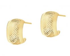 Kolczyki srebrne. Szare kolczyki Apart, pozłacane. Za 289.00 zł.