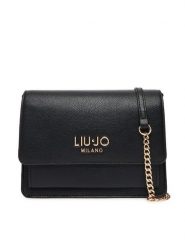Liu Jo Torebka Ecs M Crossbody AF5152 E0058 Czarny. Czarne torebki klasyczne Liu Jo, bez wzorów, ze skóry, bez dodatków. Za 579.99 zł.