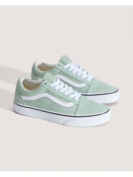 Vans Sneakersy w kolorze zielonym rozmiar: 37. Zielone trampki Vans, bez wzorów, bez zapięcia. Za 174.95 zł.