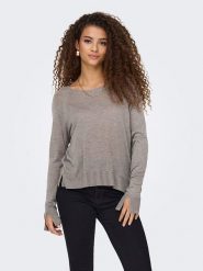 ONLY Sweter w kolorze szarym rozmiar: XS. Szare swetry Only, xs, bez wzorów, bez ramiączek. Za 59.45 zł.