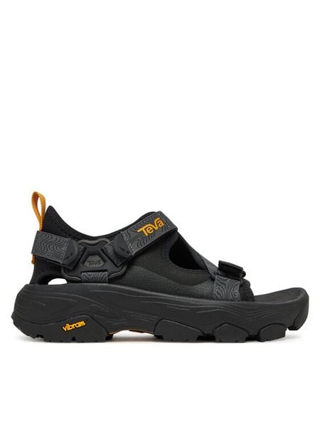 Teva Sandały 1166230 Czarny. Czarne sandały Teva, bez wzorów, z materiału, bez obcasa, bez zapięcia. Za 589.99 zł.