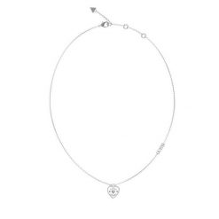 Naszyjnik Guess. Szare naszyjniki Guess, srebrne. Za 159.99 zł.