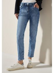 Cecil Dżinsy - Slim fit - w kolorze niebieskim rozmiar: W28/L28. Niebieskie jeansy Cecil, l, bez wzorów. Za 136.45 zł.