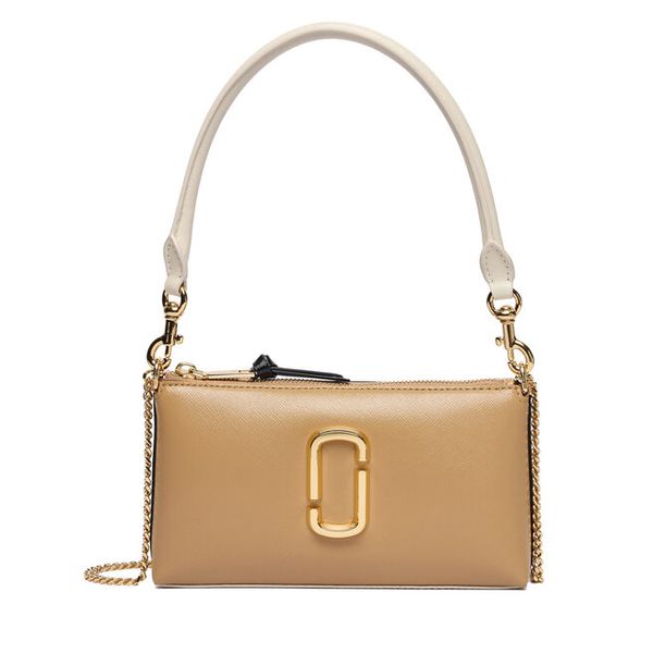 Torebka Marc Jacobs. Brązowe torebki klasyczne Marc Jacobs, bez wzorów, bez dodatków. Za 719.99 zł.