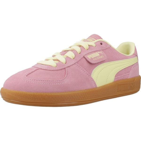 Buty PUMA YELLOW PALERMO Rose. Czerwone trekkingi Puma, z materiału, trekkingowe. Za 399.20 zł.