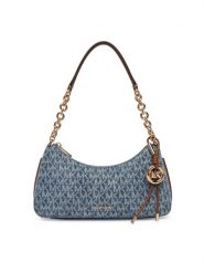 MICHAEL Michael Kors Torebka Nolita 32S6GY5W6C Niebieski. Niebieskie torebki klasyczne MICHAEL Michael Kors, bez wzorów, z materiału, bez dodatków. Za 949.99 zł.