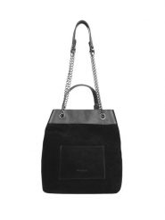 Wojas Skórzana torebka w kolorze czarnym - 32 x 34 x 14 cm rozmiar: onesize. Czarne torby na ramię Wojas, bez wzorów, z materiału, przez ramię, bez dodatków. Za 319.99 zł.