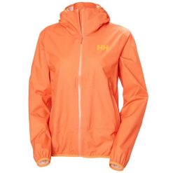 Kurtka przeciwdeszczowa damska Helly Hansen Verglas Fastpack. Brązowe kurtki sportowe Helly Hansen, l, bez wzorów, bez kaptura. Za 984.00 zł.