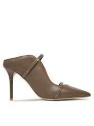 MALONE SOULIERS Klapki Maureen 85-267 Brązowy. Brązowe klapki MALONE SOULIERS, bez wzorów, ze skóry, bez obcasa. Za 1,939.00 zł.
