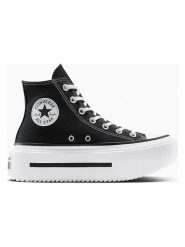 Converse Sneakersy "Chuck Taylor All Star Double Stack" w kolorze czarnym rozmiar: 41. Czarne trampki Converse, bez wzorów, za kostkę, bez zapięcia. Za 254.95 zł.