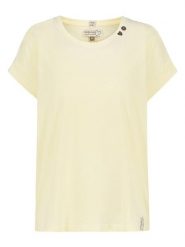 Sublevel Koszulka w kolorze jasnożółtym rozmiar: XL. Żółte bluzki Sublevel, xl, bez wzorów, bez kołnierzyka, bez ramiączek. Za 43.99 zł.