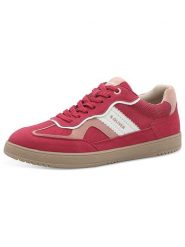 S.Oliver Sneakersy w kolorze biało-czerwono-jasnoróżowym rozmiar: 38. Białe trampki S.Oliver, bez wzorów, z materiału, bez zapięcia. Za 180.06 zł.