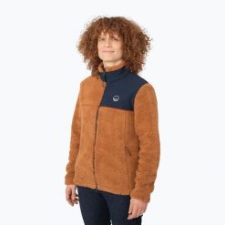 Bluza polarowa damska Wild Country Spotter. Brązowe bluzy WILD COUNTRY, bez wzorów, z polaru, bez kaptura. Za 389.99 zł.