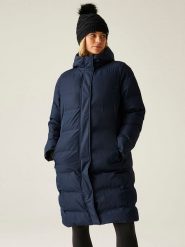 Dare 2b Płaszcz pikowany "Wander" w kolorze granatowym rozmiar: 40. Niebieskie płaszcze Dare 2b, m, bez wzorów, bez kaptura. Za 319.13 zł.