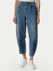 Calvin Klein Jeans Jeansy LV047G748G Niebieski Barrel Fit. Niebieskie jeansy Calvin Klein Jeans, bez wzorów. Za 409.99 zł.