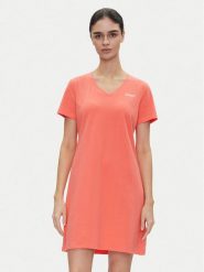 DKNY Sport Sukienka codzienna DP5D4902 Koralowy Regular Fit. Pomarańczowe sukienki DKNY Sport, na co dzień, s, bez wzorów, z bawełny, sportowe, bez kołnierzyka, bez ramiączek, proste. Za 139.99 zł.