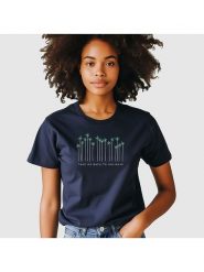 WOOOP Koszulka "Take me back to holidays" w kolorze granatowym rozmiar: XL. Niebieskie bluzki Wooop, xl, bez wzorów, z bawełny, bez kołnierzyka, bez ramiączek. Za 56.99 zł.