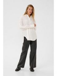 Kaffe Koszula w kolorze białym rozmiar: 34. Białe koszule Kaffe, bez wzorów, bez kołnierzyka, bez ramiączek. Za 126.99 zł.