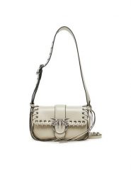 PINKO Torebka Love One Mini Slouchy Fl PE 25 PLTT 104340 A28D Beżowy. Brązowe torebki klasyczne Pinko, bez wzorów, ze skóry, bez dodatków. Za 1,299.00 zł.