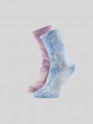4F Skarpetki długie (2-pack) damskie - multikolor 35-38. Skarpety 4f, bez wzorów. Za 49.99 zł.