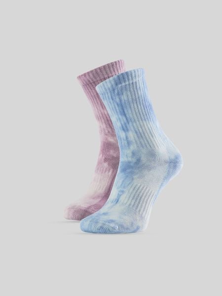 4F Skarpetki długie (2-pack) damskie - multikolor 39-42. Skarpety 4f, bez wzorów. Za 49.99 zł.