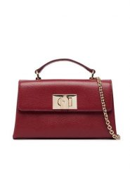Furla Torebka 1927 Mini WE00423 ARE000 CN CGQ00 Bordowy. Czerwone torebki klasyczne Furla, bez wzorów, ze skóry, bez dodatków. Za 1,104.00 zł.