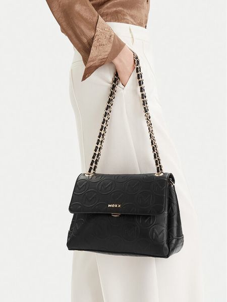 MEXX Torebka CEO-MEXX-S-012-07 Czarny. Czarne torebki klasyczne Mexx, bez wzorów, z materiału, bez dodatków. Za 199.99 zł.