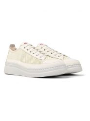 Camper Sneakersy "Runner Up" w kolorze kremowym rozmiar: 38. Brązowe trampki Camper, bez wzorów, z materiału, bez zapięcia. Za 260.99 zł.