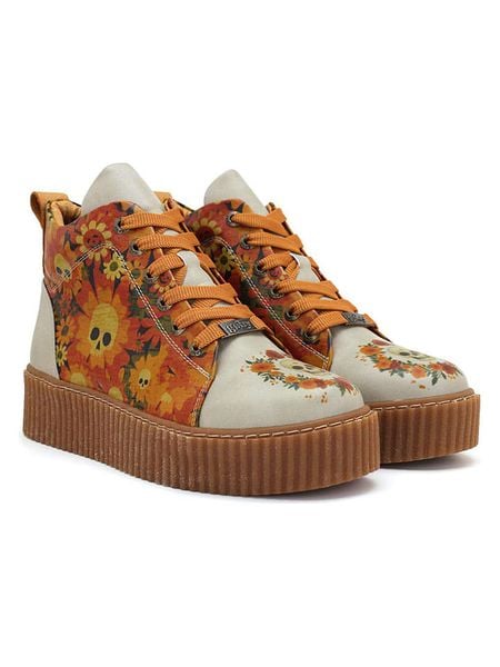 Goby Sneakersy w kolorze pomarańczowym rozmiar: 39. Pomarańczowe trampki Goby, bez wzorów, za kostkę, bez zapięcia. Za 334.95 zł.