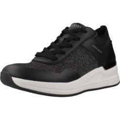Kapcie SKECHERS BILLION 2 - WINNING Czarny. Czarne obuwie domowe Skechers, bez wzorów, z syntetyku, bez zapięcia. Za 322.99 zł.
